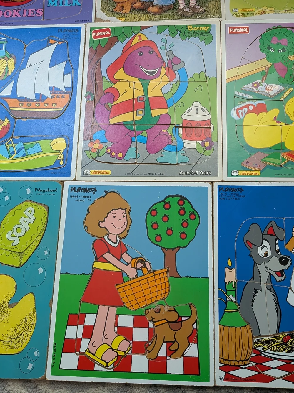Playskool vintage lot